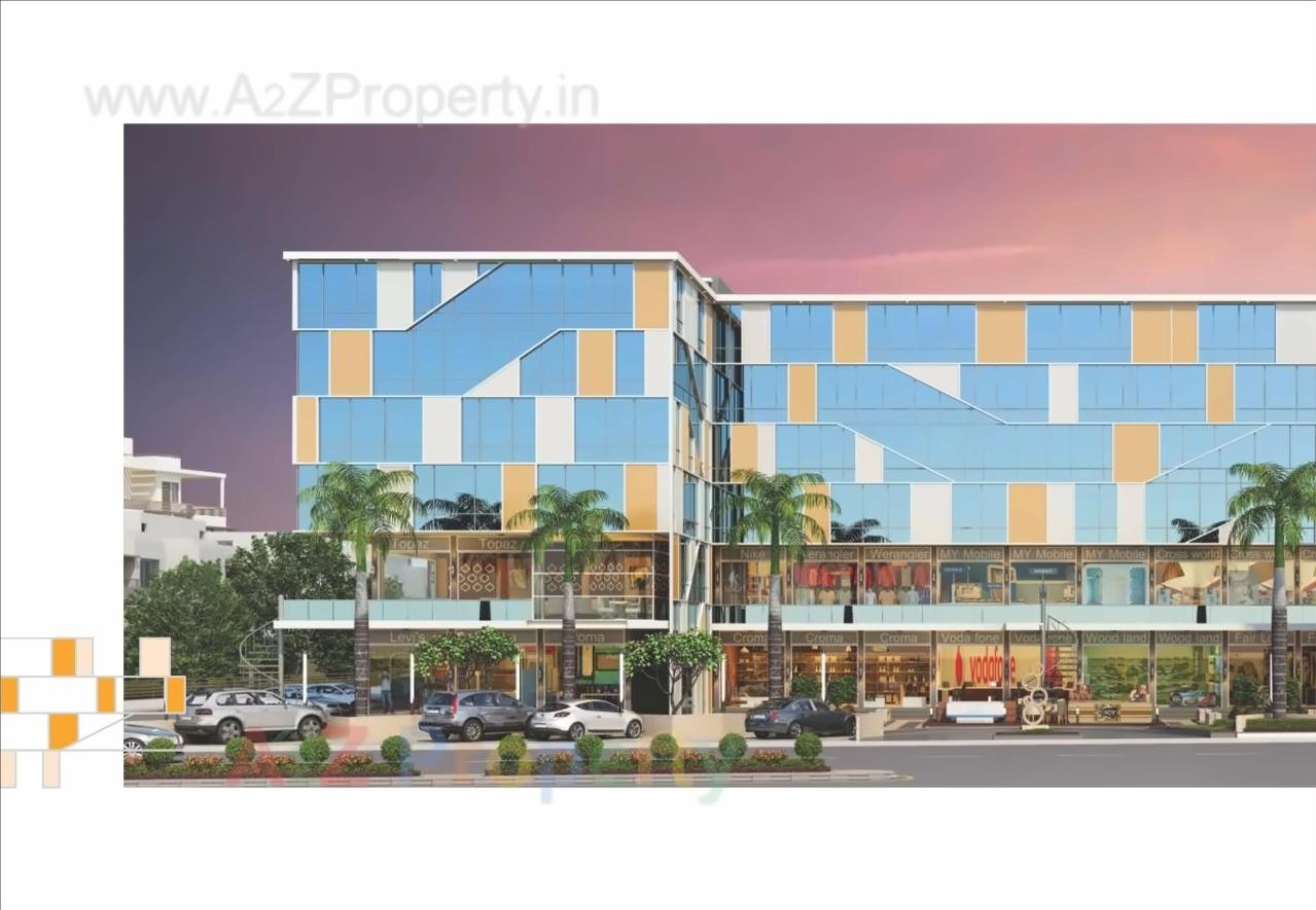 3D Elevation of real estate project Aarana located at Gotri, Vadodara, Gujarat