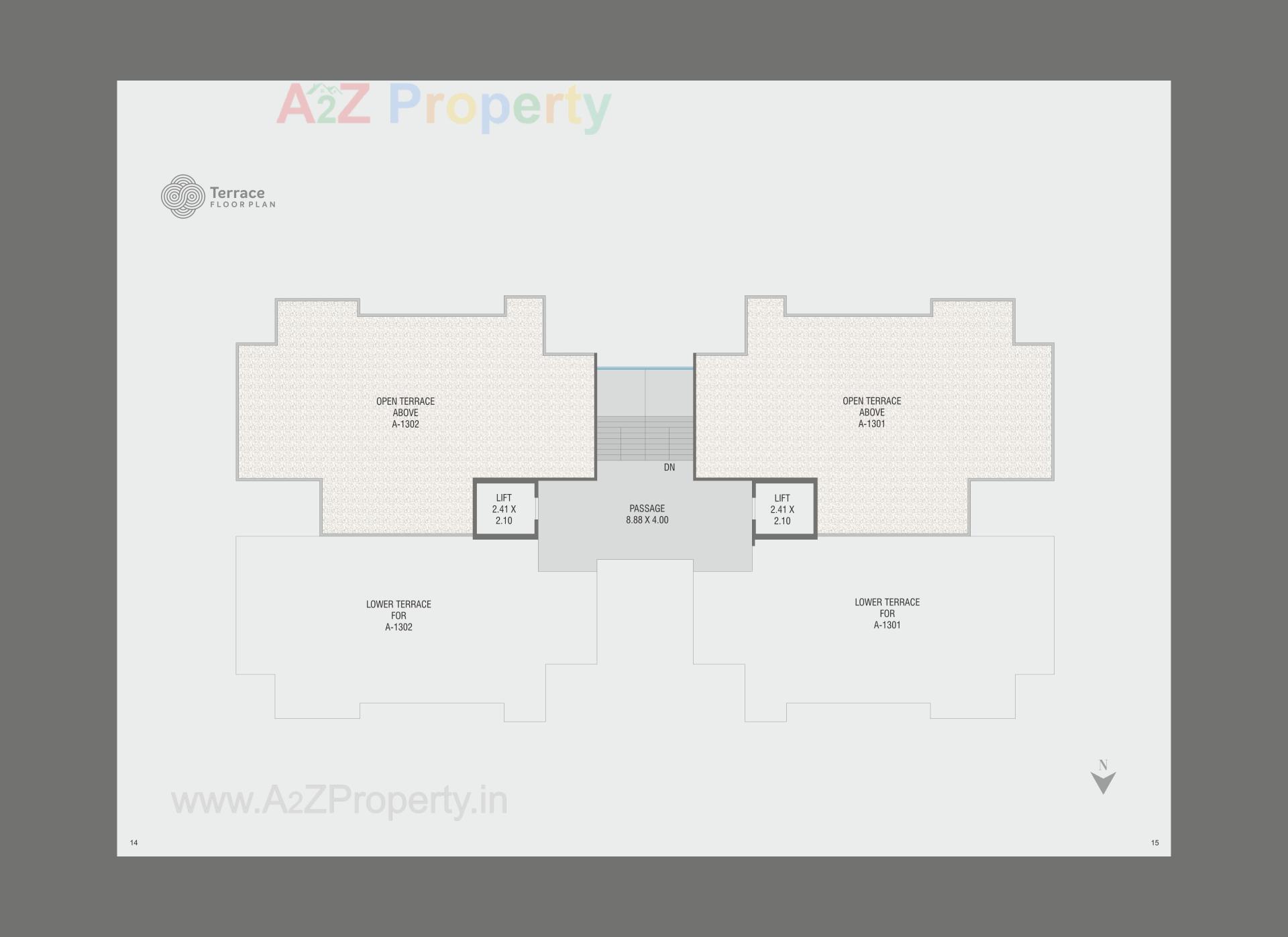 Layout of real estate project Aarna located at Bhayli, Vadodara, Gujarat