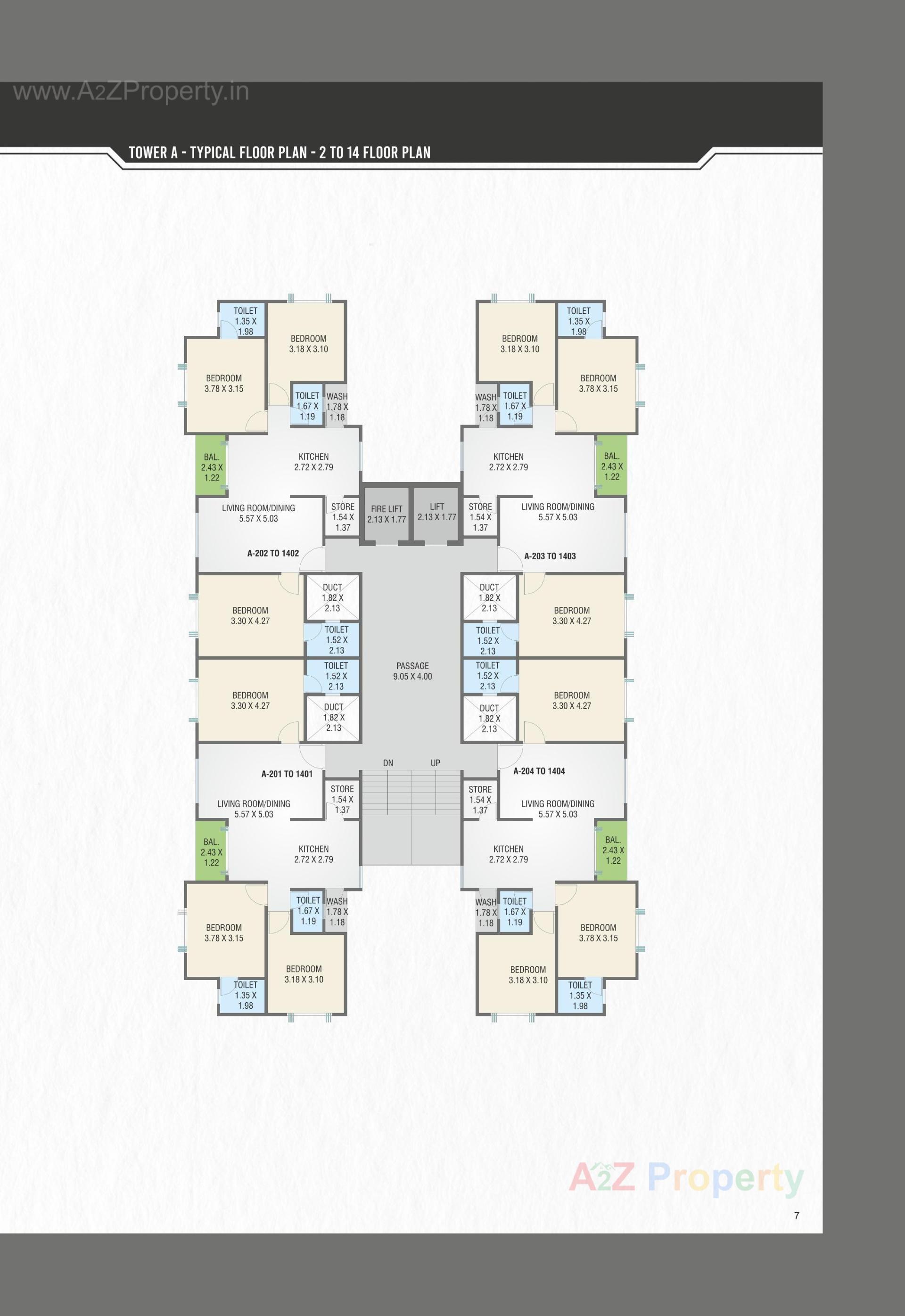 Layout of real estate project Aarna located at Bhayli, Vadodara, Gujarat