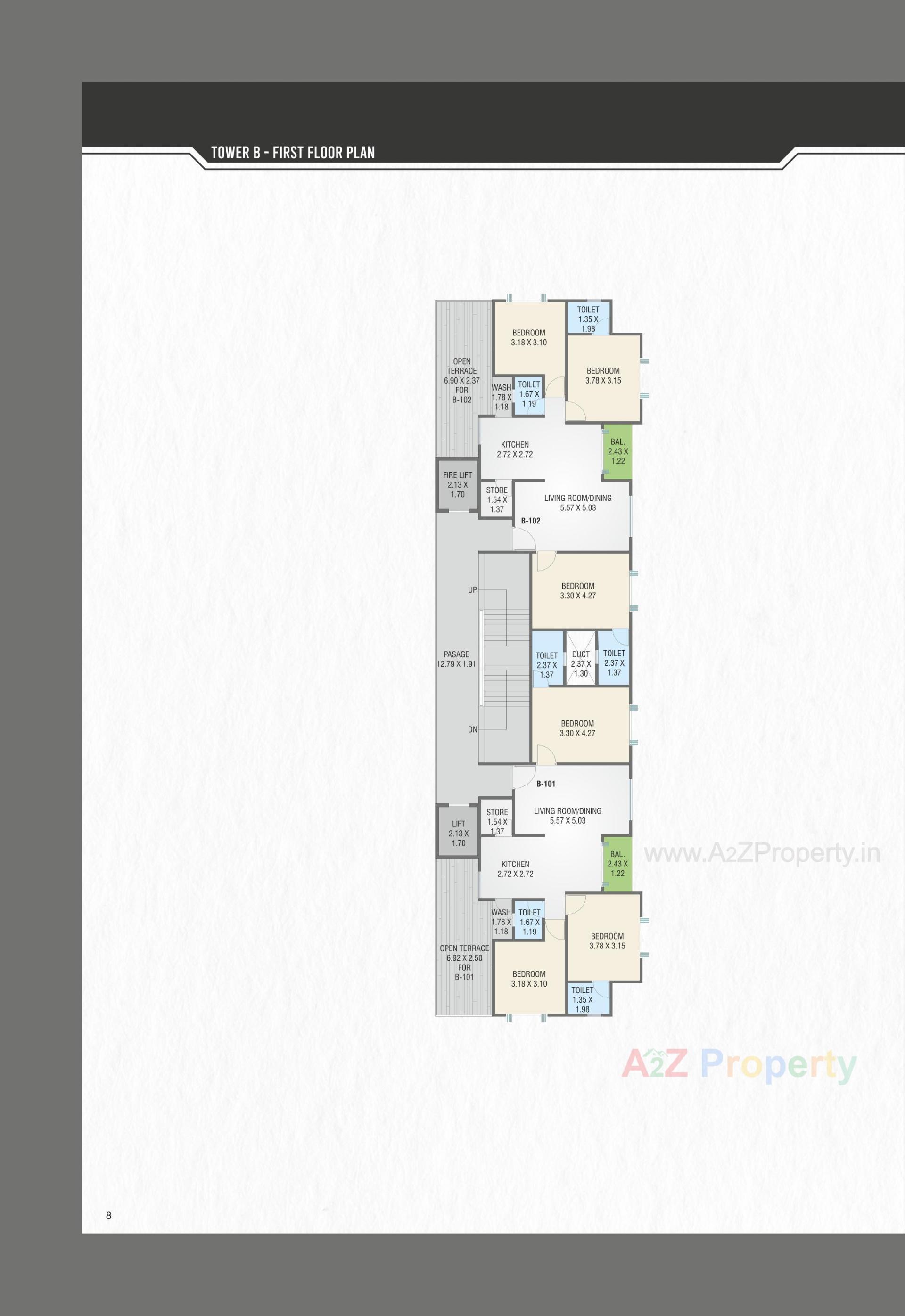 Layout of real estate project Aarna located at Bhayli, Vadodara, Gujarat