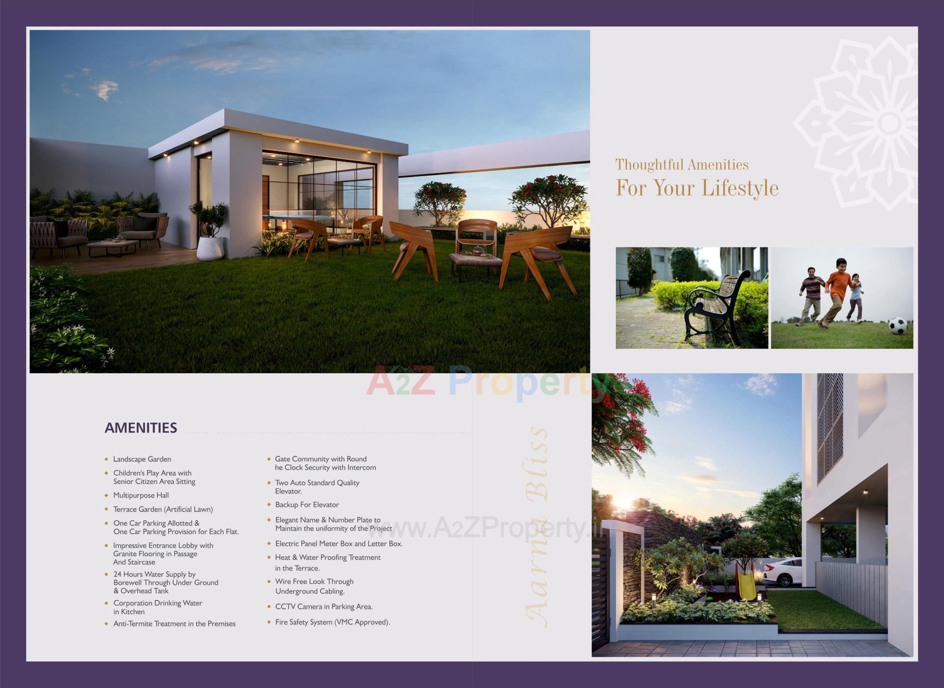  of real estate project Aarna Bliss located at Manjalpur, Vadodara, Gujarat