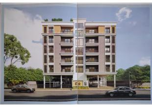 Elevation of real estate project Aarya Bliss located at Harni, Vadodara, Gujarat