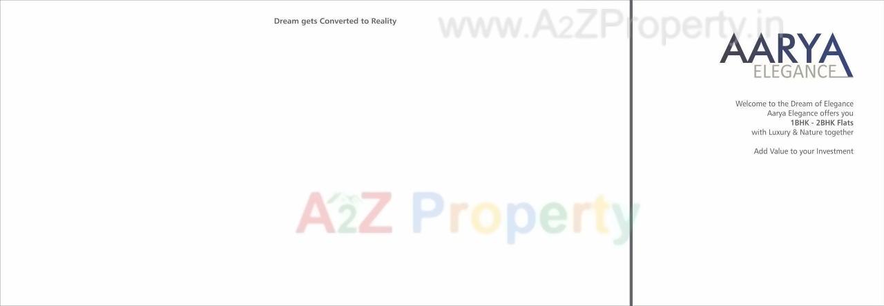  of real estate project Aarya Elegance located at Bill, Vadodara, Gujarat