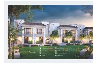 Elevation of real estate project Aarya Elite located at Kalali, Vadodara, Gujarat