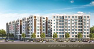 Elevation of real estate project Aarya Elite located at Kalali, Vadodara, Gujarat