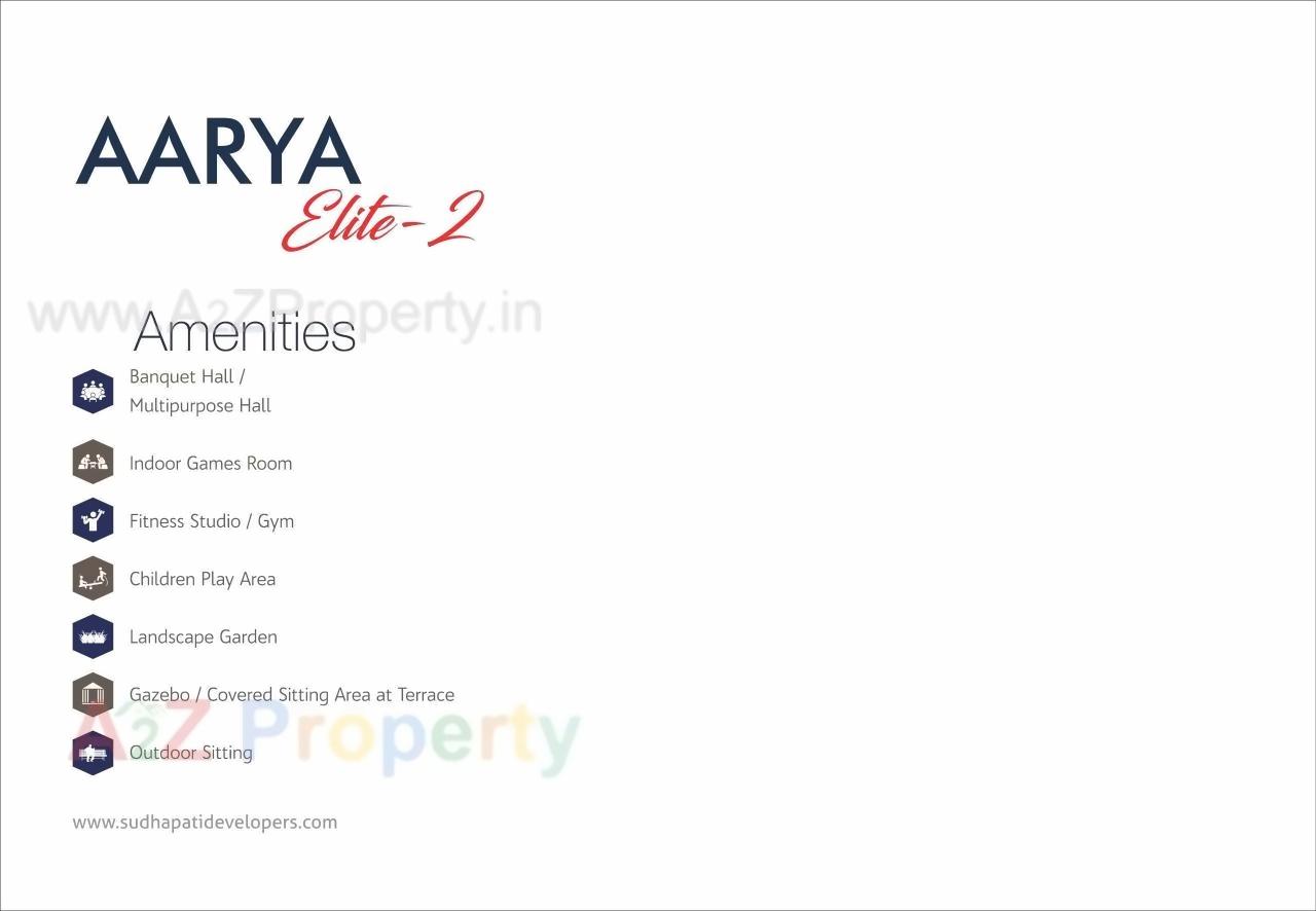 Amenities of Aarya Elite