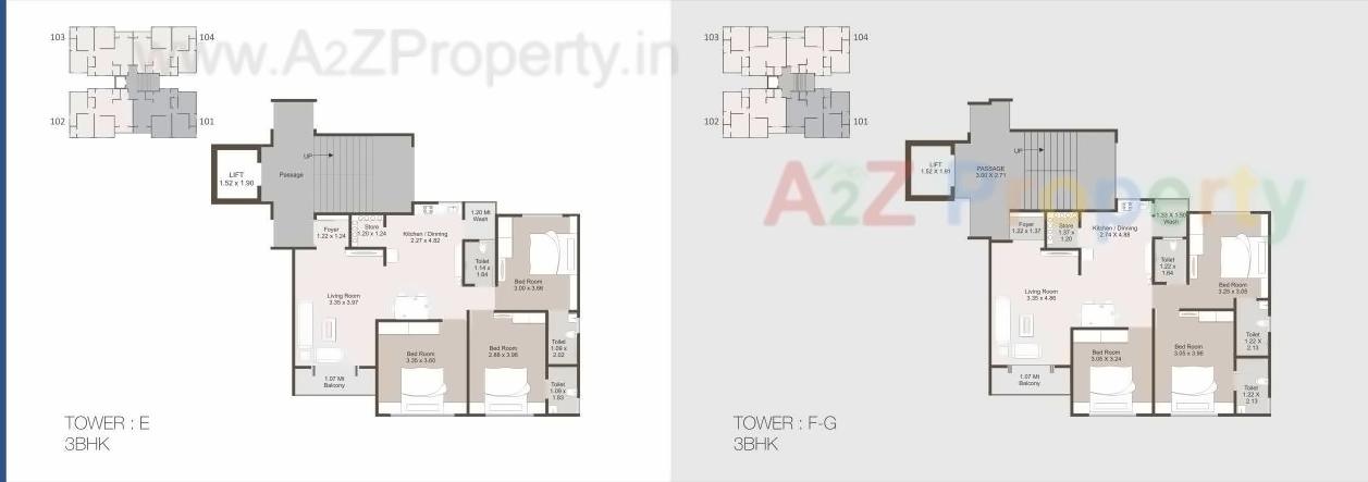 Layout of real estate project Aarya Empire located at Kalali, Vadodara, Gujarat
