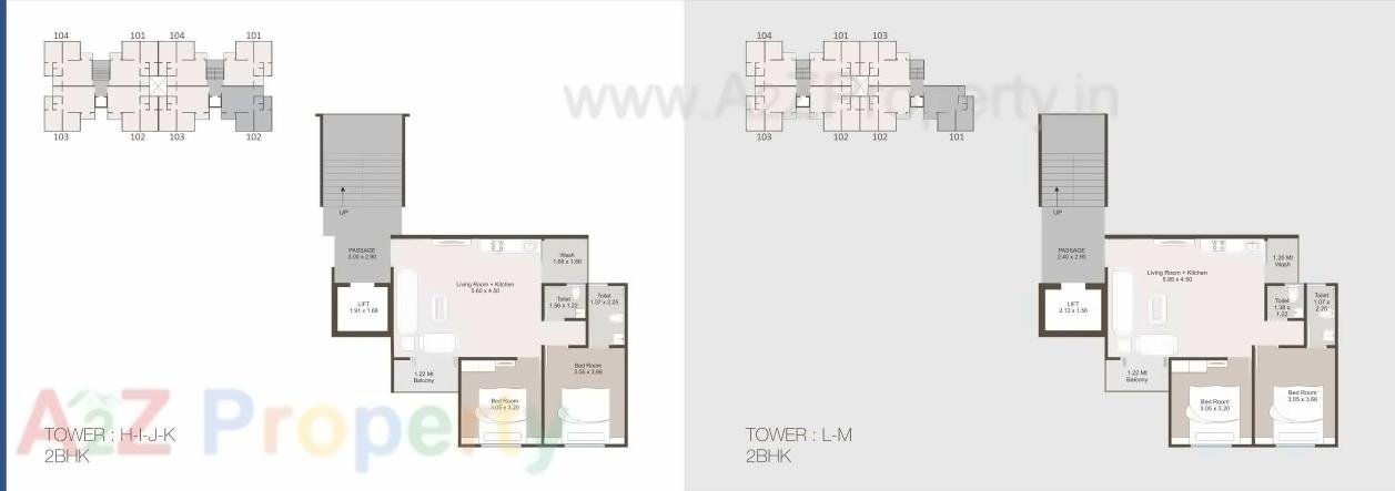 Layout of real estate project Aarya Empire located at Kalali, Vadodara, Gujarat