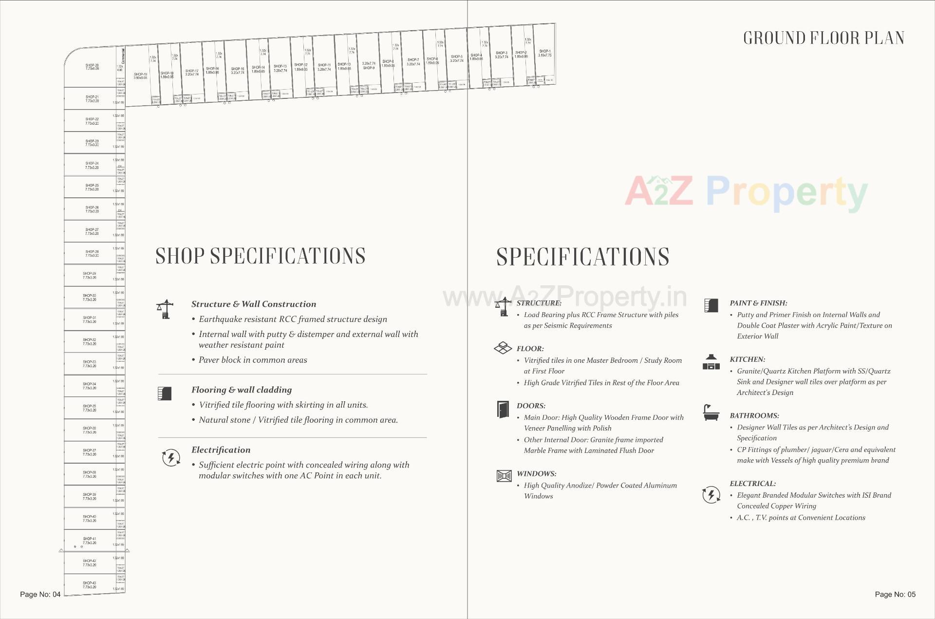  of real estate project Aarya Euphoria located at Kapurai, Vadodara, Gujarat