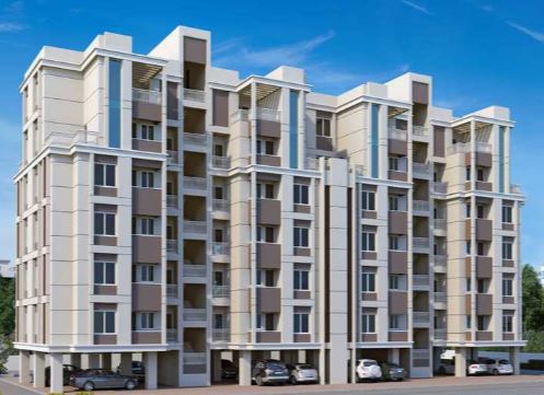 3D Elevation of real estate project Aarya Exotica located at Bill, Vadodara, Gujarat