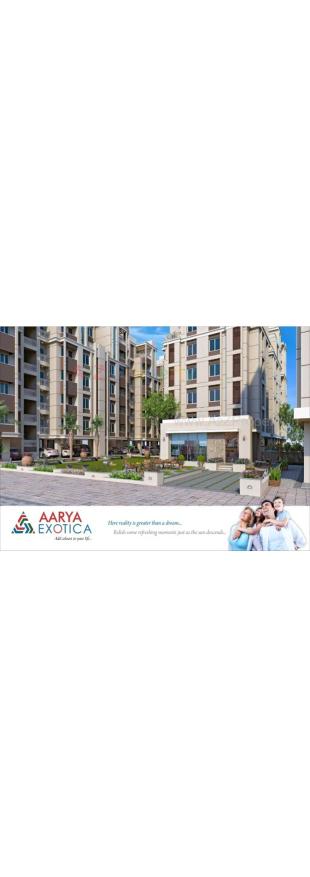 Elevation of real estate project Aarya Exotica located at Bill, Vadodara, Gujarat