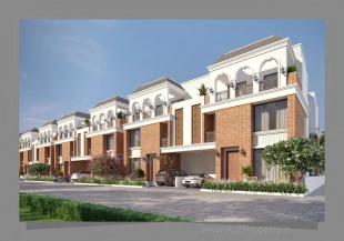 Elevation of real estate project Aashray Antilia located at Gotri, Vadodara, Gujarat
