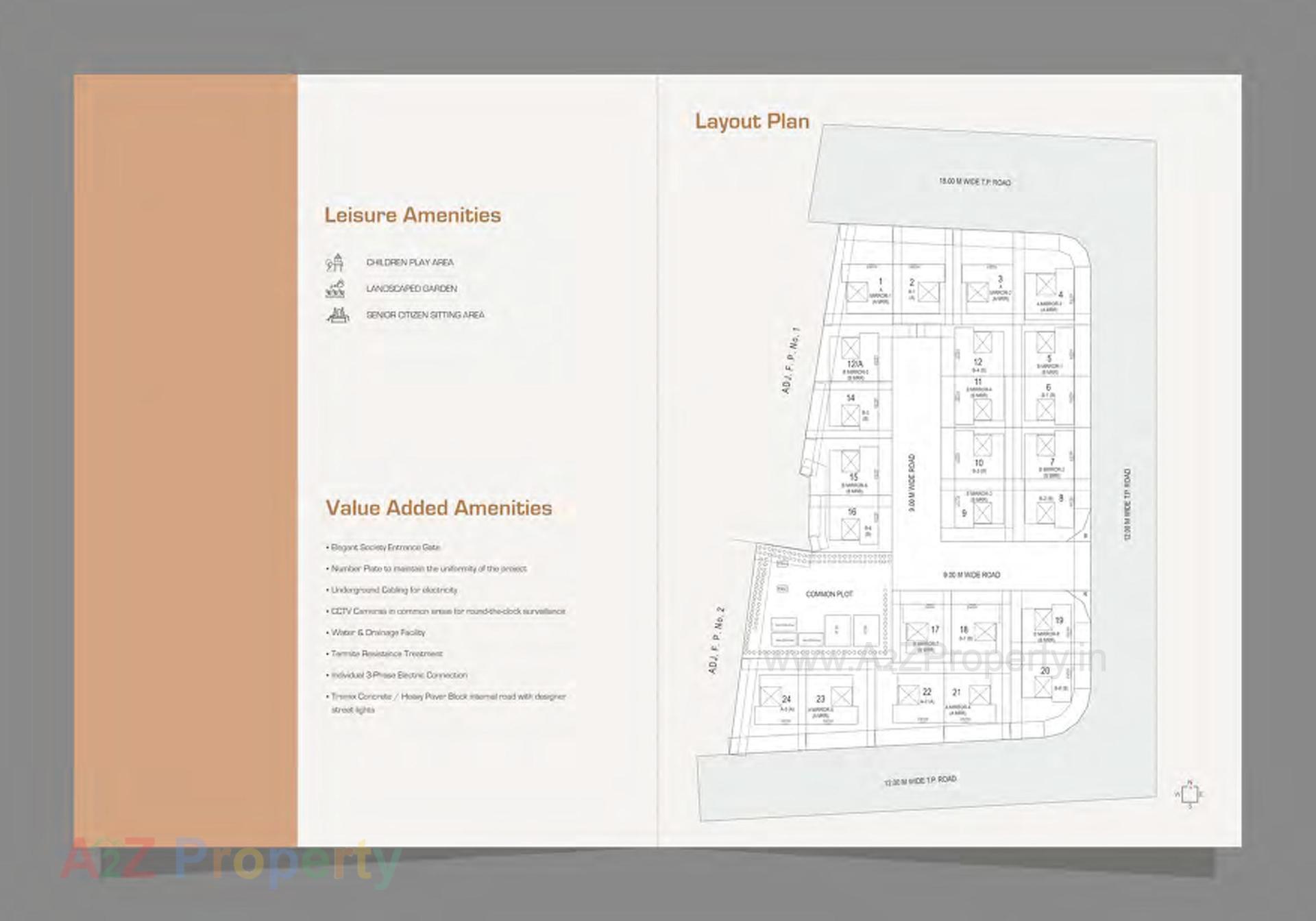  of real estate project Aashray Antilia located at Gotri, Vadodara, Gujarat