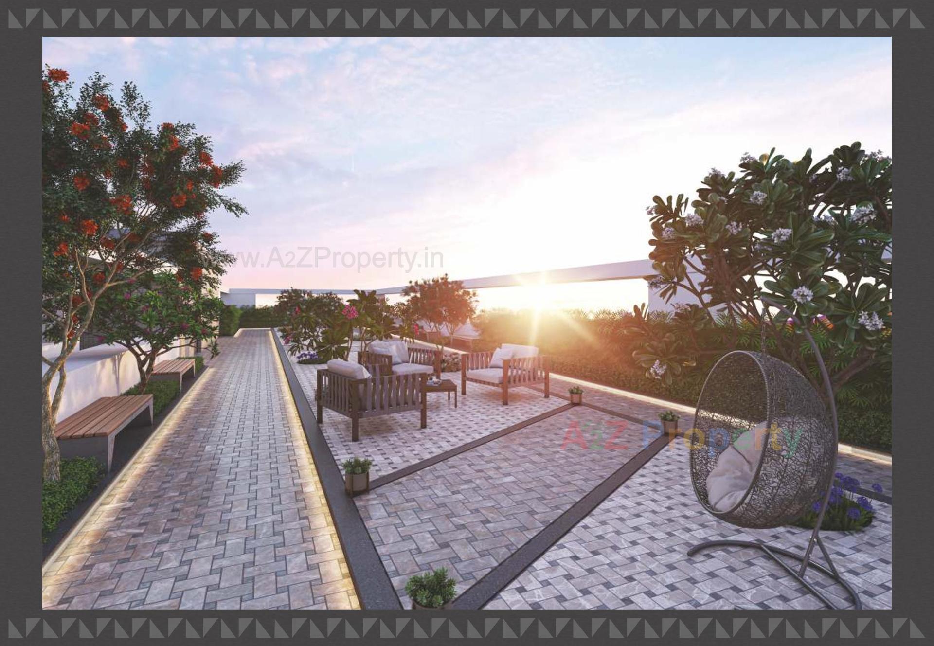 3D Elevation of real estate project Aashray Aspire located at Saiyad-vasna, Vadodara, Gujarat