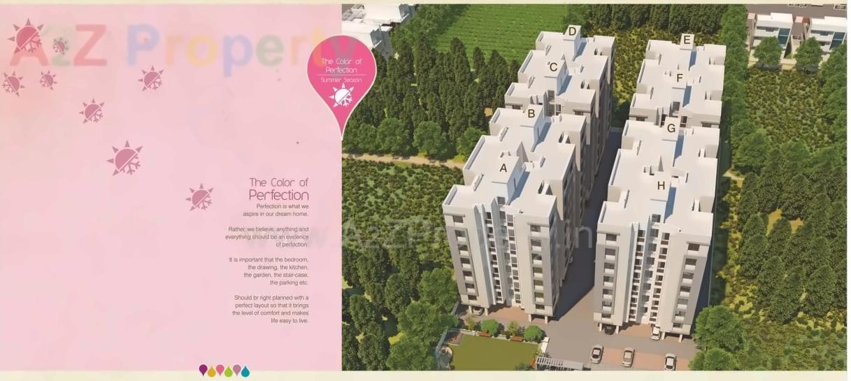  of real estate project Aastha Vatika located at Tandalaja, Vadodara, Gujarat