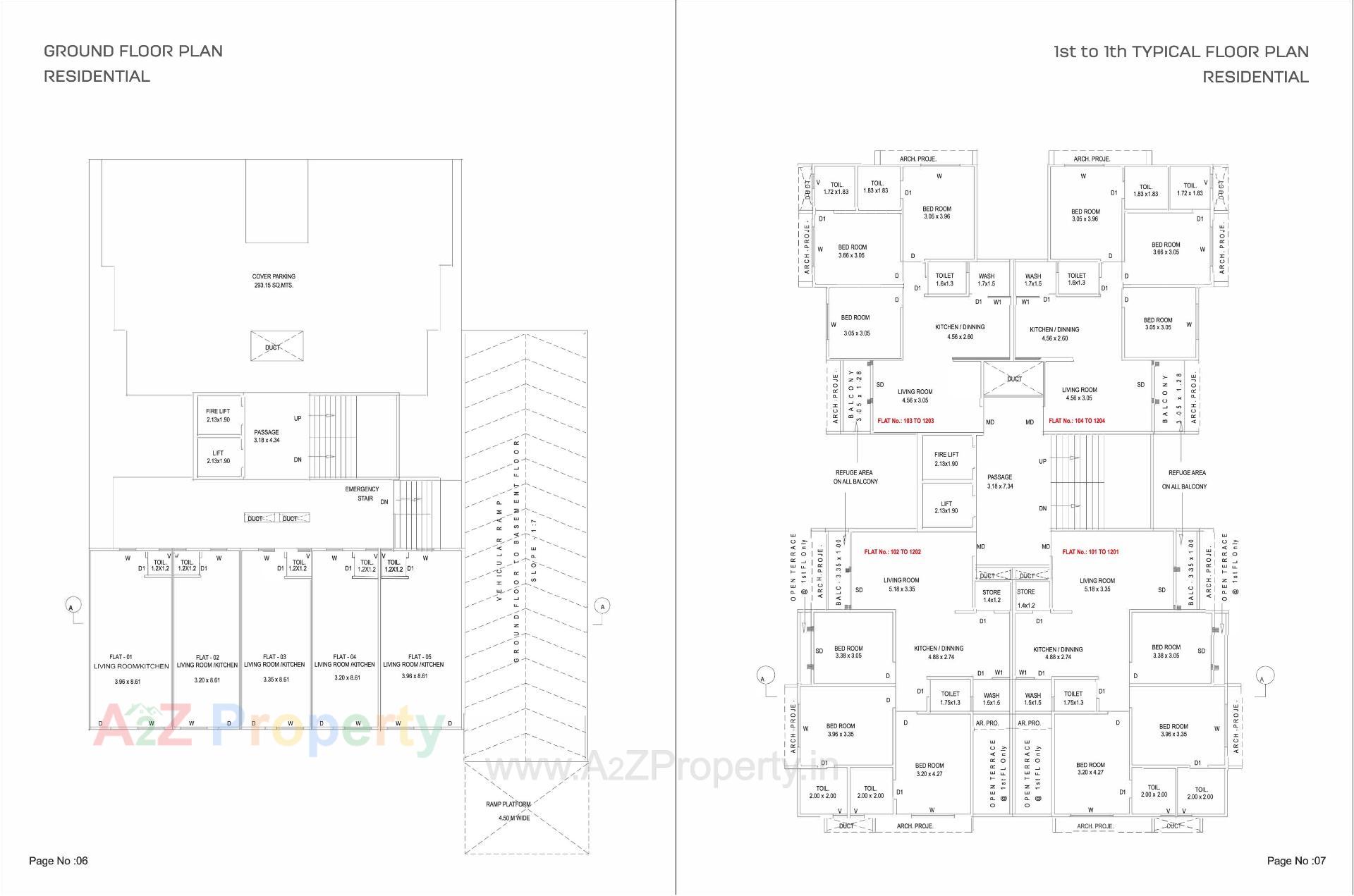  of real estate project Aathrva Enclave located at Kapurai, Vadodara, Gujarat