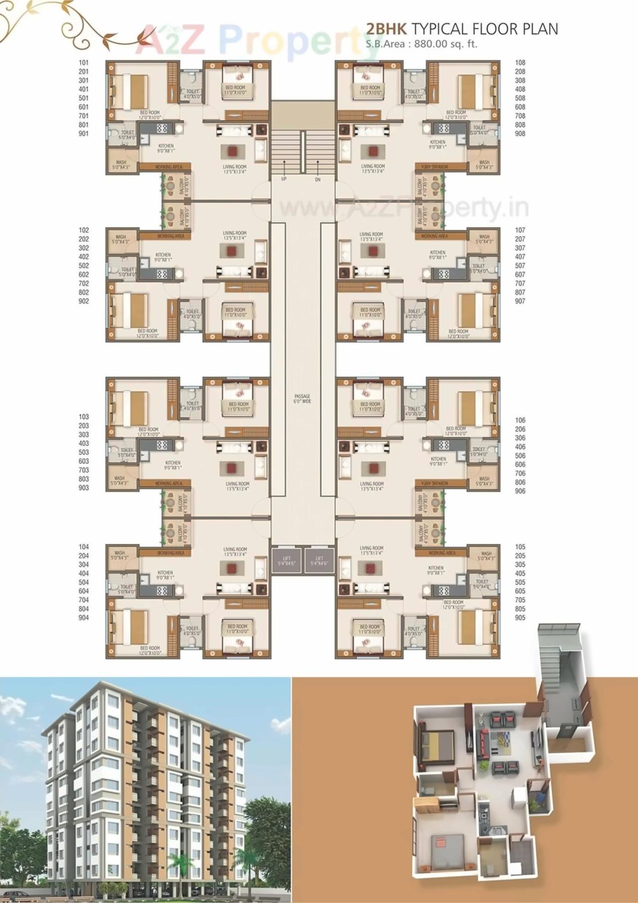 Layout of real estate project Aatmiya Height located at Makarpura, Vadodara, Gujarat