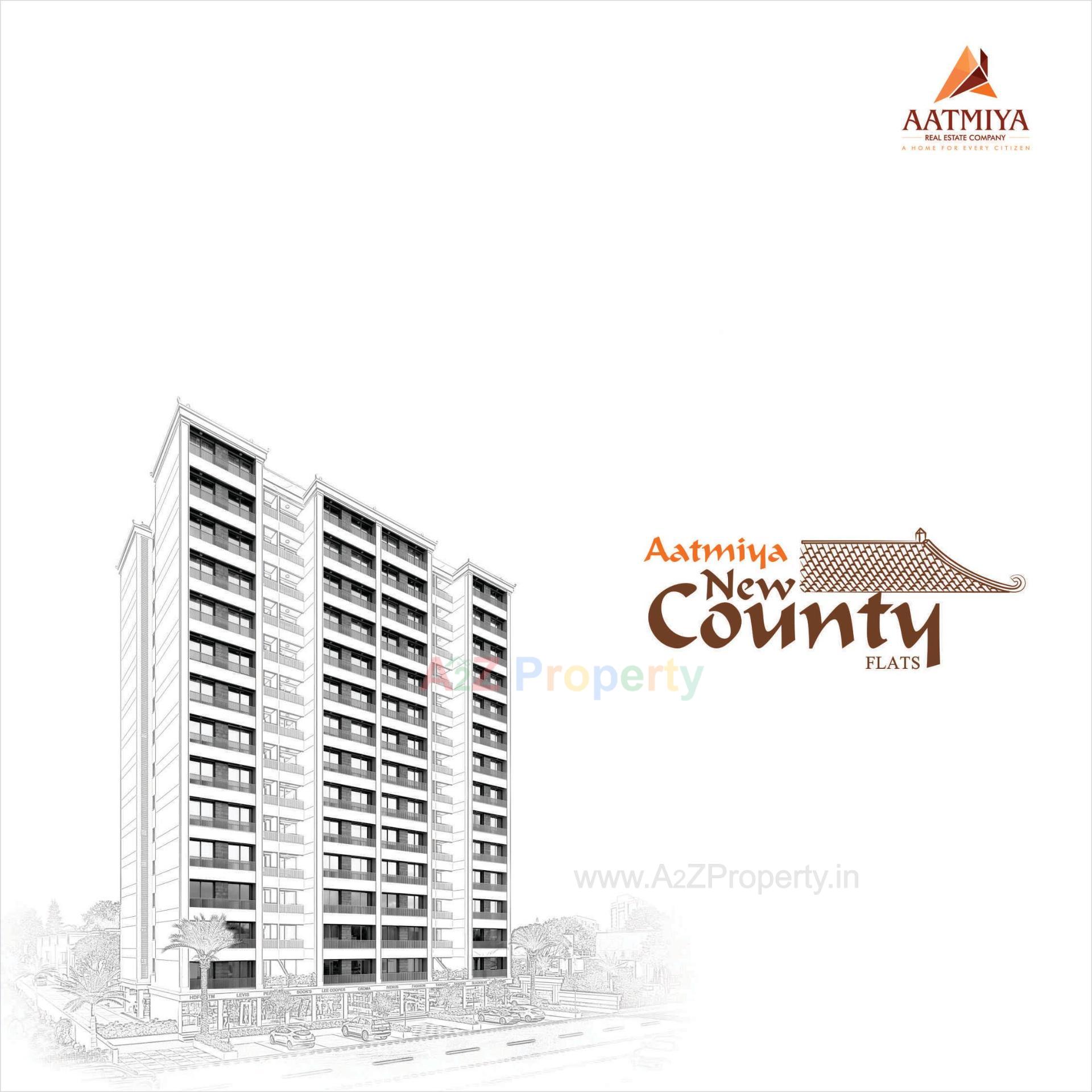  of real estate project Aatmiya New County Flat located at Makarpura, Vadodara, Gujarat