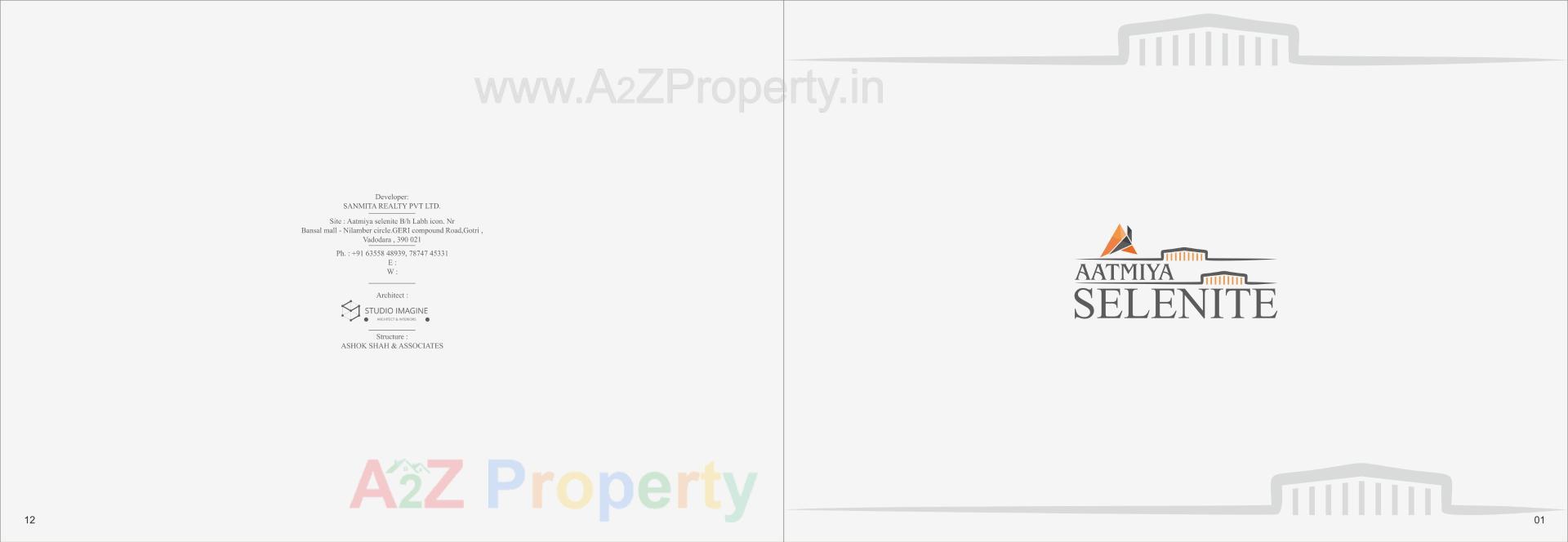  of real estate project Aatmiya Selenite located at Gotri, Vadodara, Gujarat