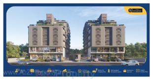 Elevation of real estate project Aatmiya Signature located at Bhayali, Vadodara, Gujarat