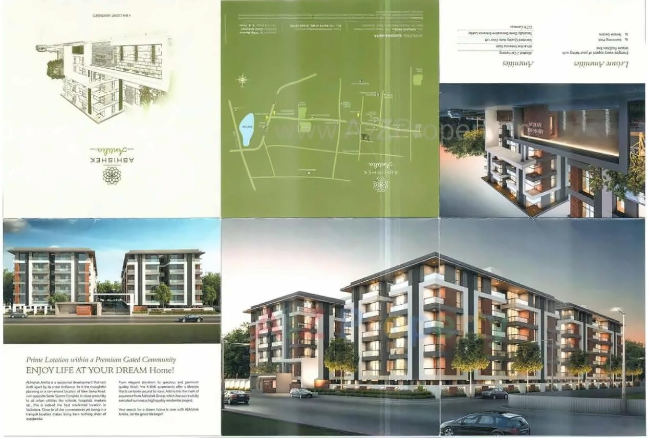  of real estate project Abhishek Antilia located at Sama, Vadodara, Gujarat