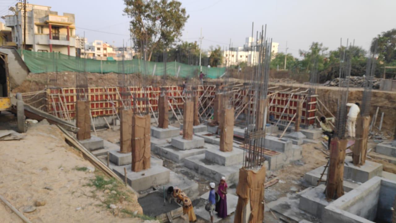 203044_const of real estate project Abhishek Aura located at Sama, Vadodara, Gujarat