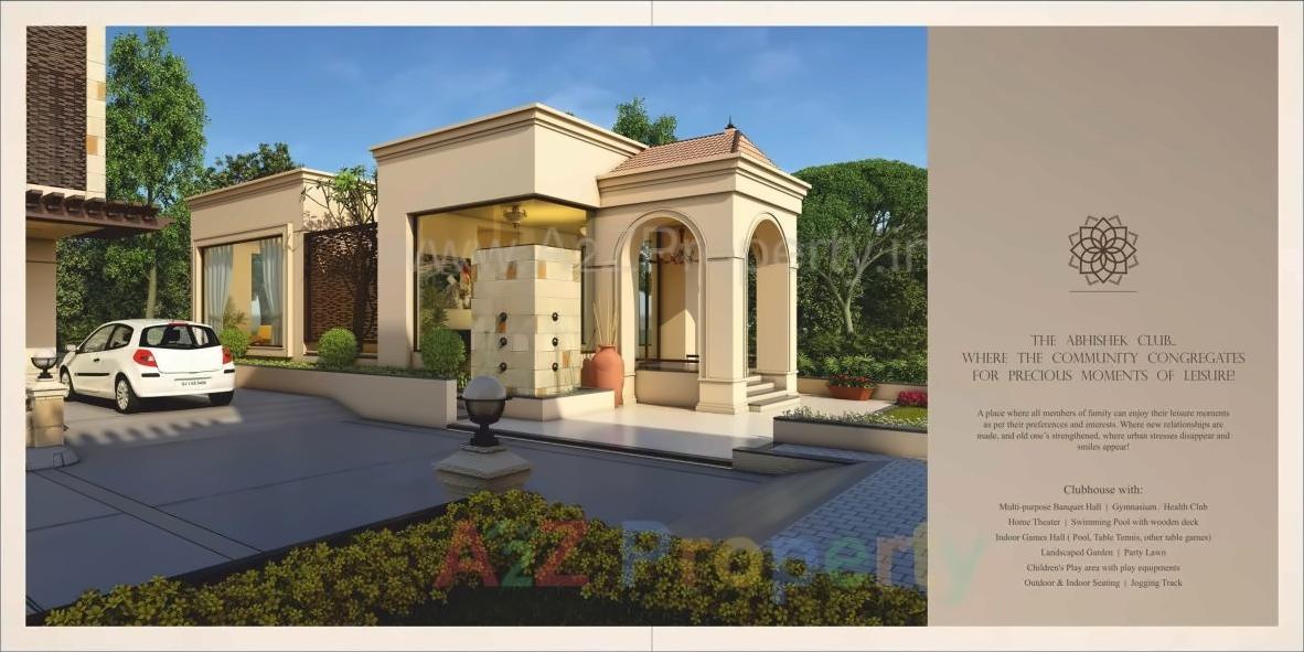 3D Elevation of real estate project Abhishek Villa located at Harni, Vadodara, Gujarat