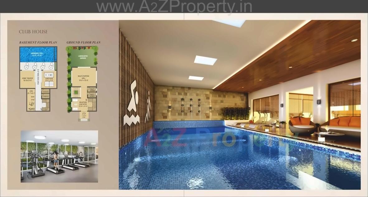 3D Elevation of real estate project Abhishek Villa located at Harni, Vadodara, Gujarat