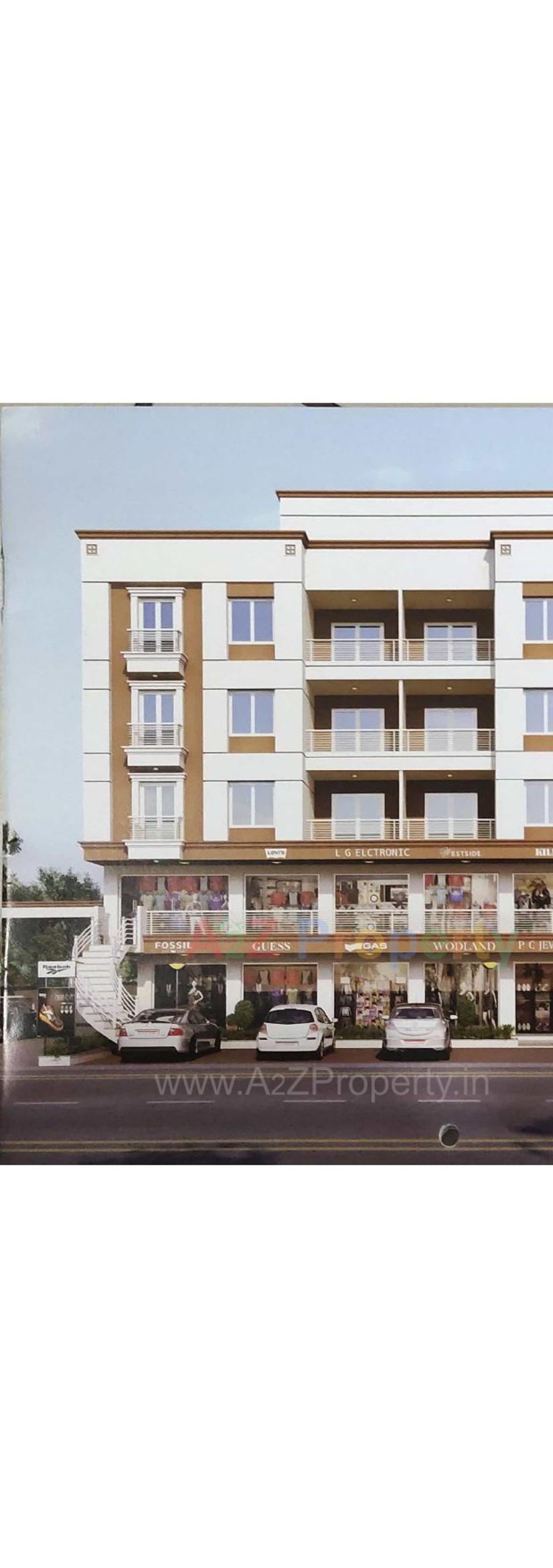 3D Elevation of real estate project Abvaa Avenue located at Tandalja, Vadodara, Gujarat