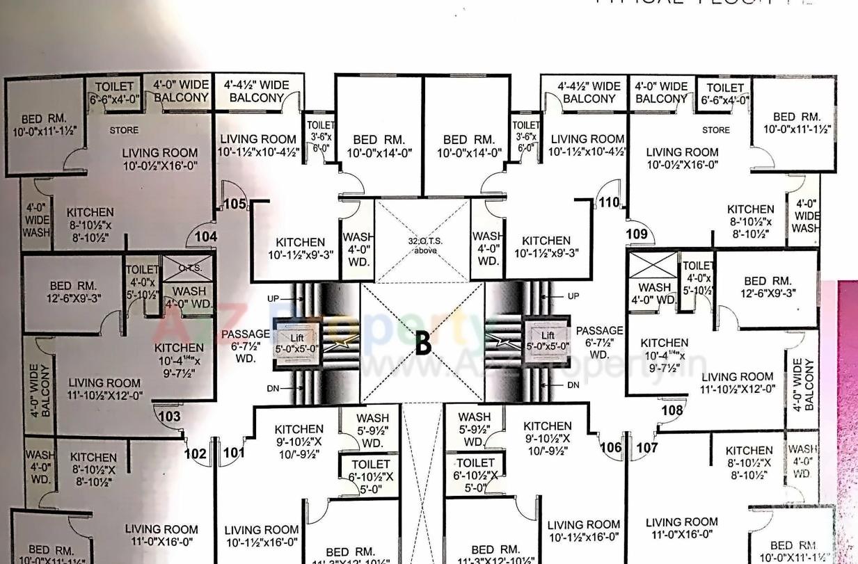 Layout of real estate project Adarsh Residency located at Karjan, Vadodara, Gujarat
