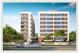 Elevation of real estate project Aditya Aspire located at Tandalja, Vadodara, Gujarat