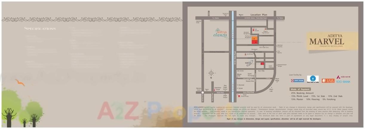  of real estate project Aditya Marvel located at Bhayli, Vadodara, Gujarat