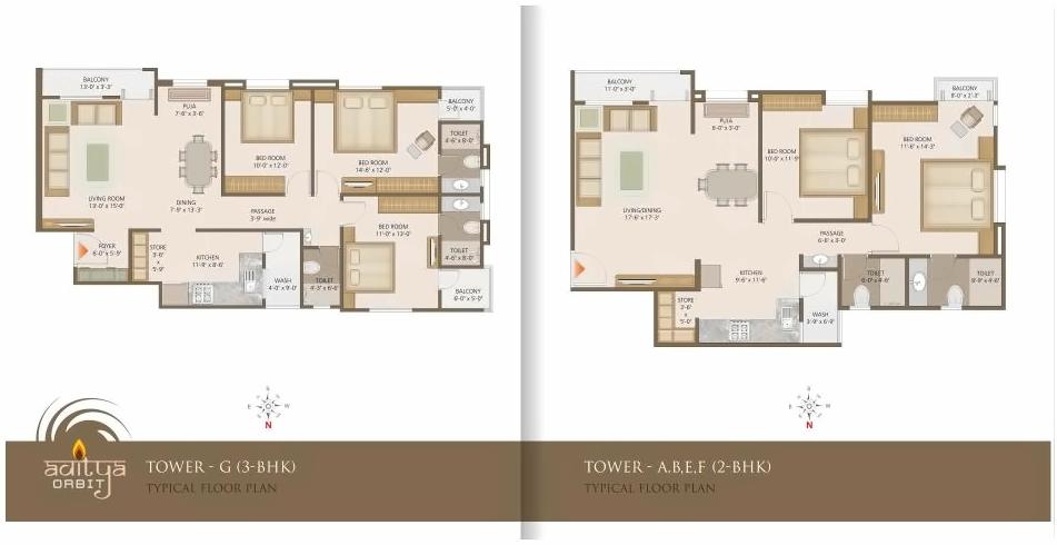 Layout of real estate project Aditya Orbit located at Kapurai, Vadodara, Gujarat