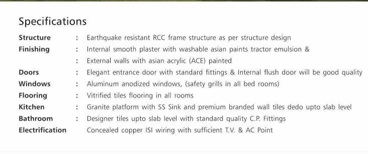 Project Specifications