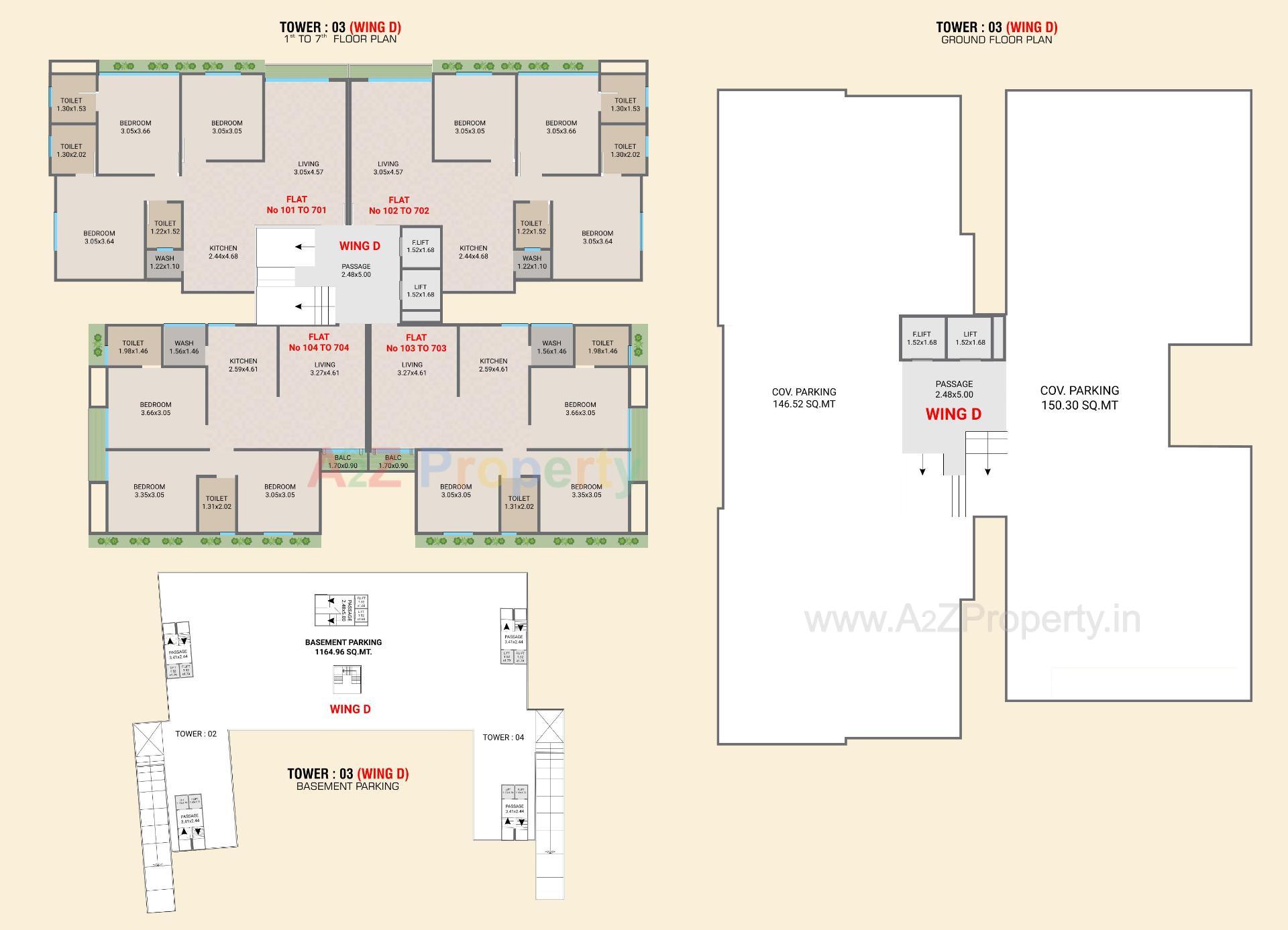 Layout of real estate project Aditya Orchid located at Bhayali, Vadodara, Gujarat