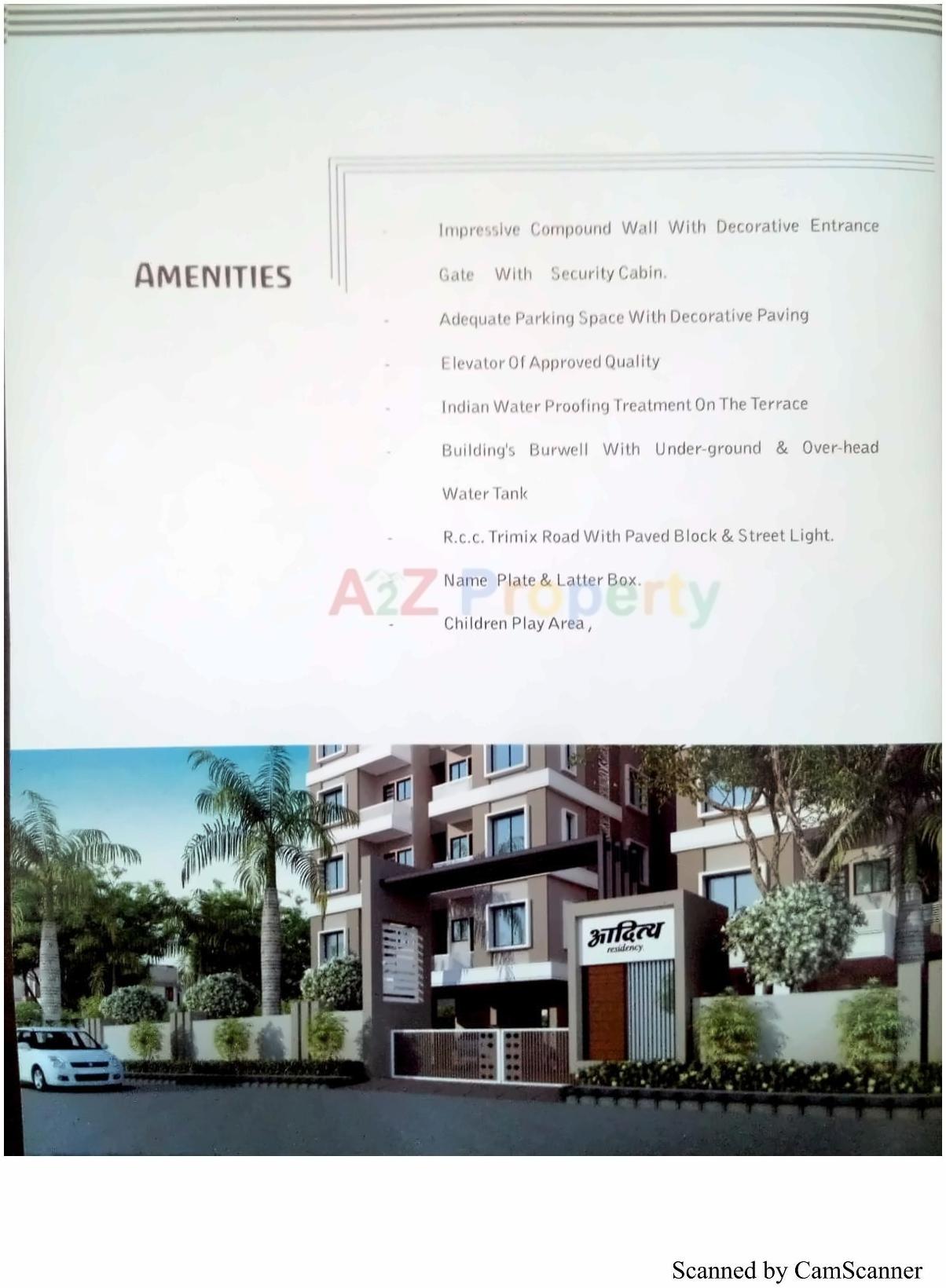 Amenities of Aditya Residency