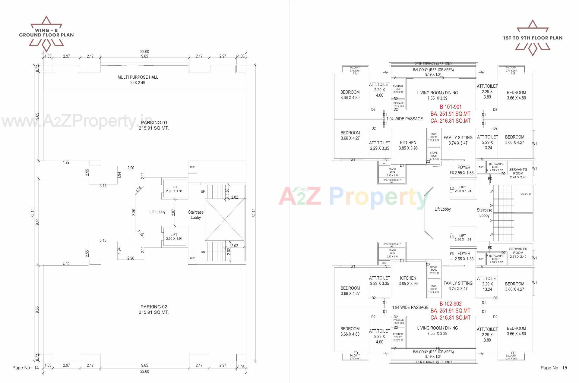  of real estate project Affinity Tranquil located at Gotri, Vadodara, Gujarat