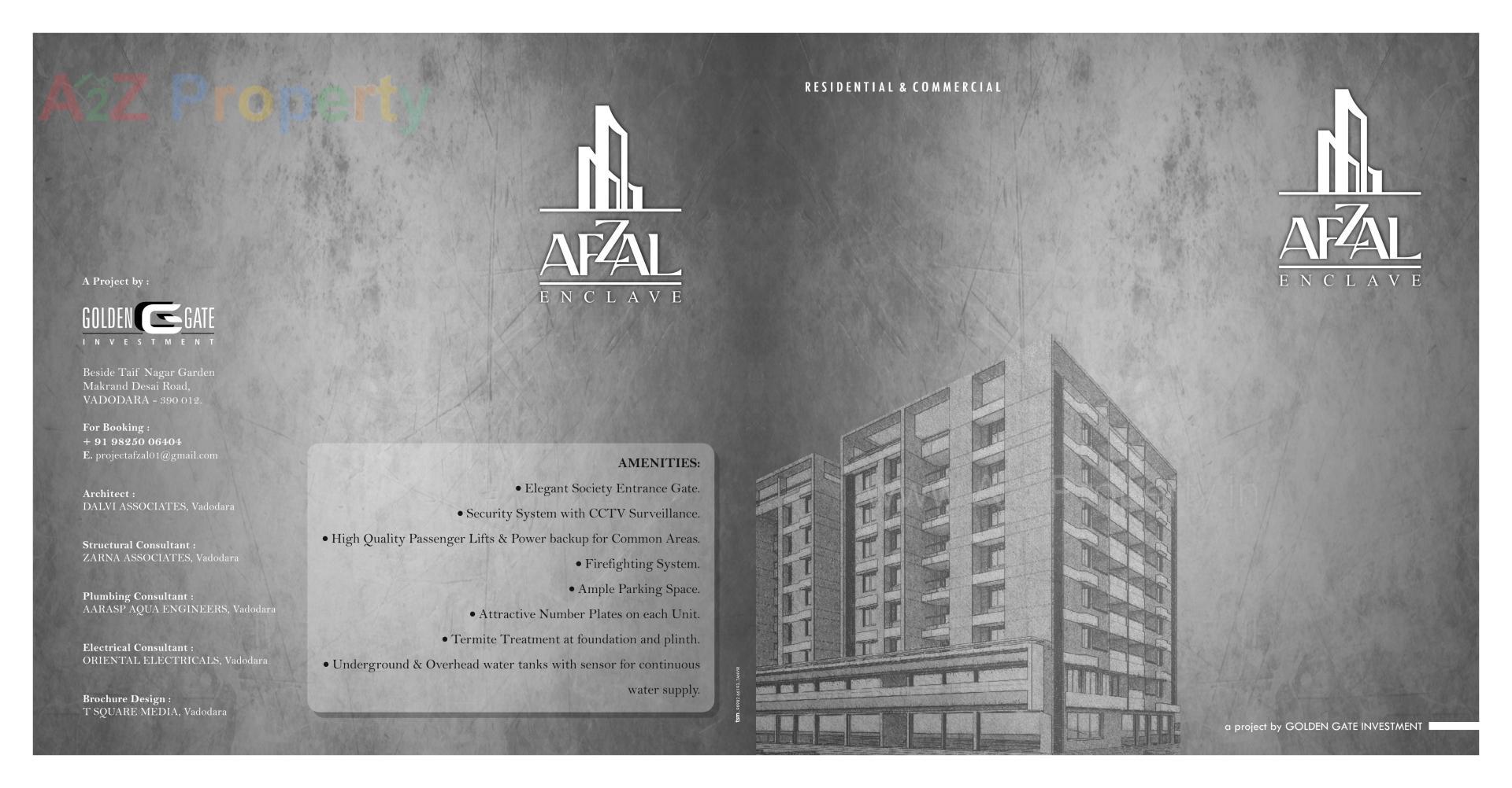  of real estate project Afzal Enclave located at Tandalja, Vadodara, Gujarat