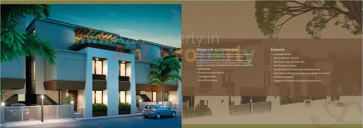 3D Elevation of real estate project Akshar Darshan located at Atladara, Vadodara, Gujarat