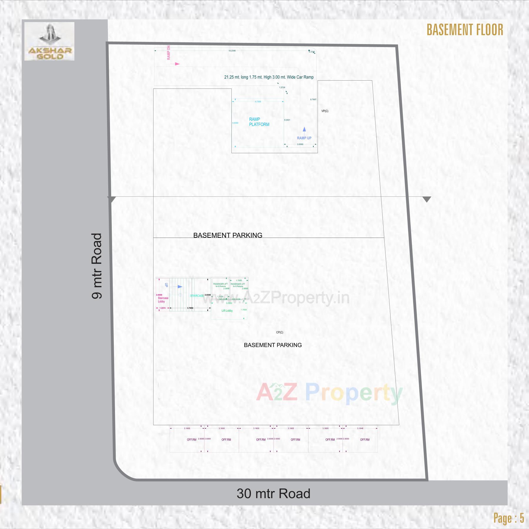  of real estate project Akshar Gold located at Dabhoi, Vadodara, Gujarat