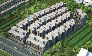 Elevation of real estate project Akshar Heights located at Padra, Vadodara, Gujarat