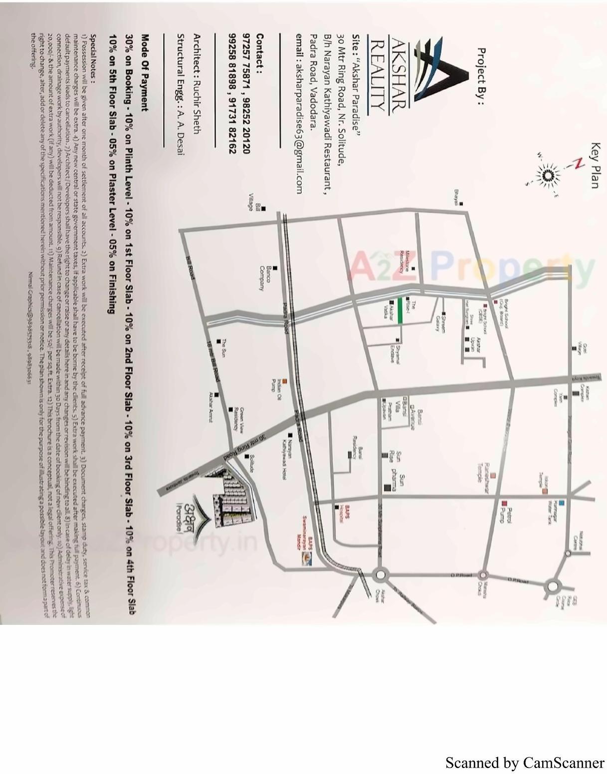  of real estate project Akshar Paradise located at Kalali, Vadodara, Gujarat