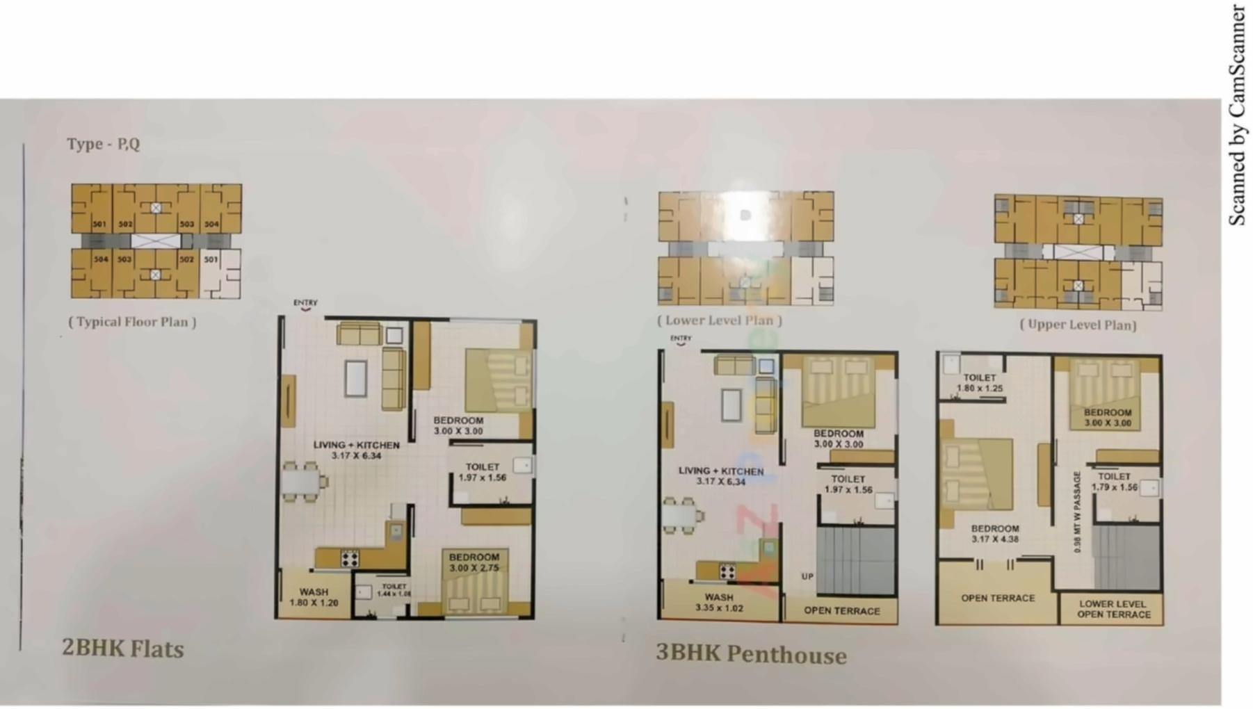 Layout of real estate project Akshar Paradise located at Kalali, Vadodara, Gujarat