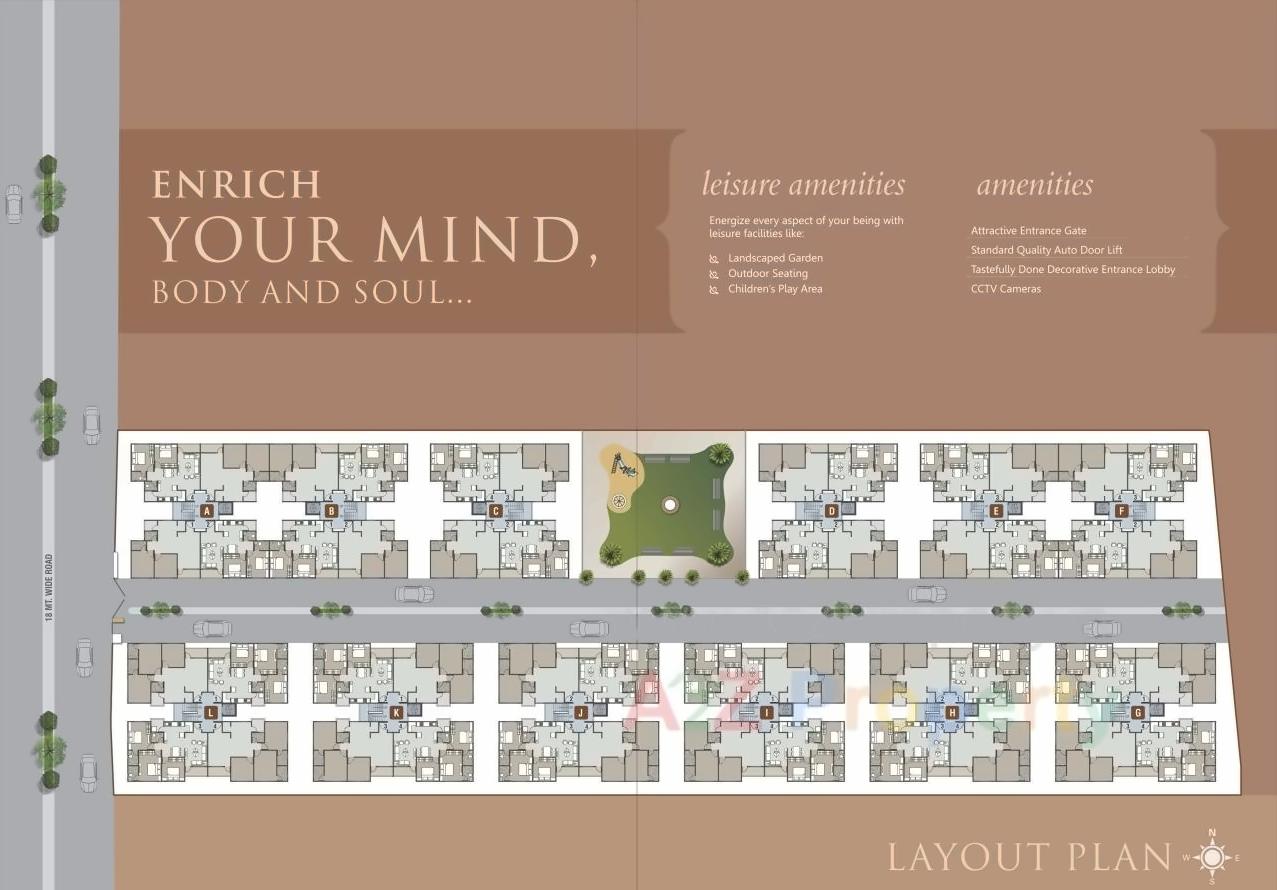  of real estate project Akshar Pride located at Kalali, Vadodara, Gujarat