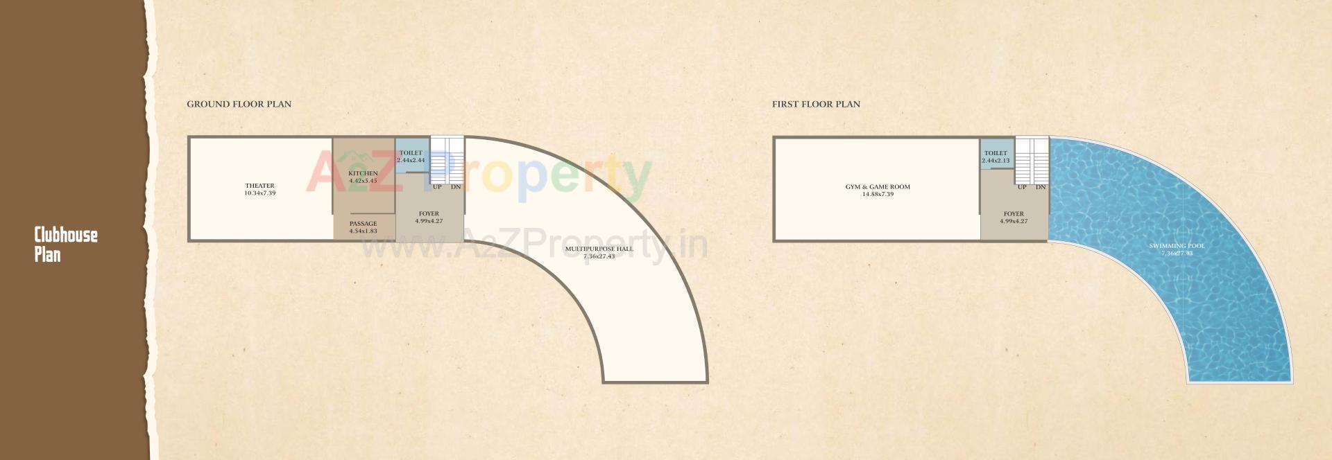 Layout of real estate project Akshar Prime located at Kelanpur, Vadodara, Gujarat