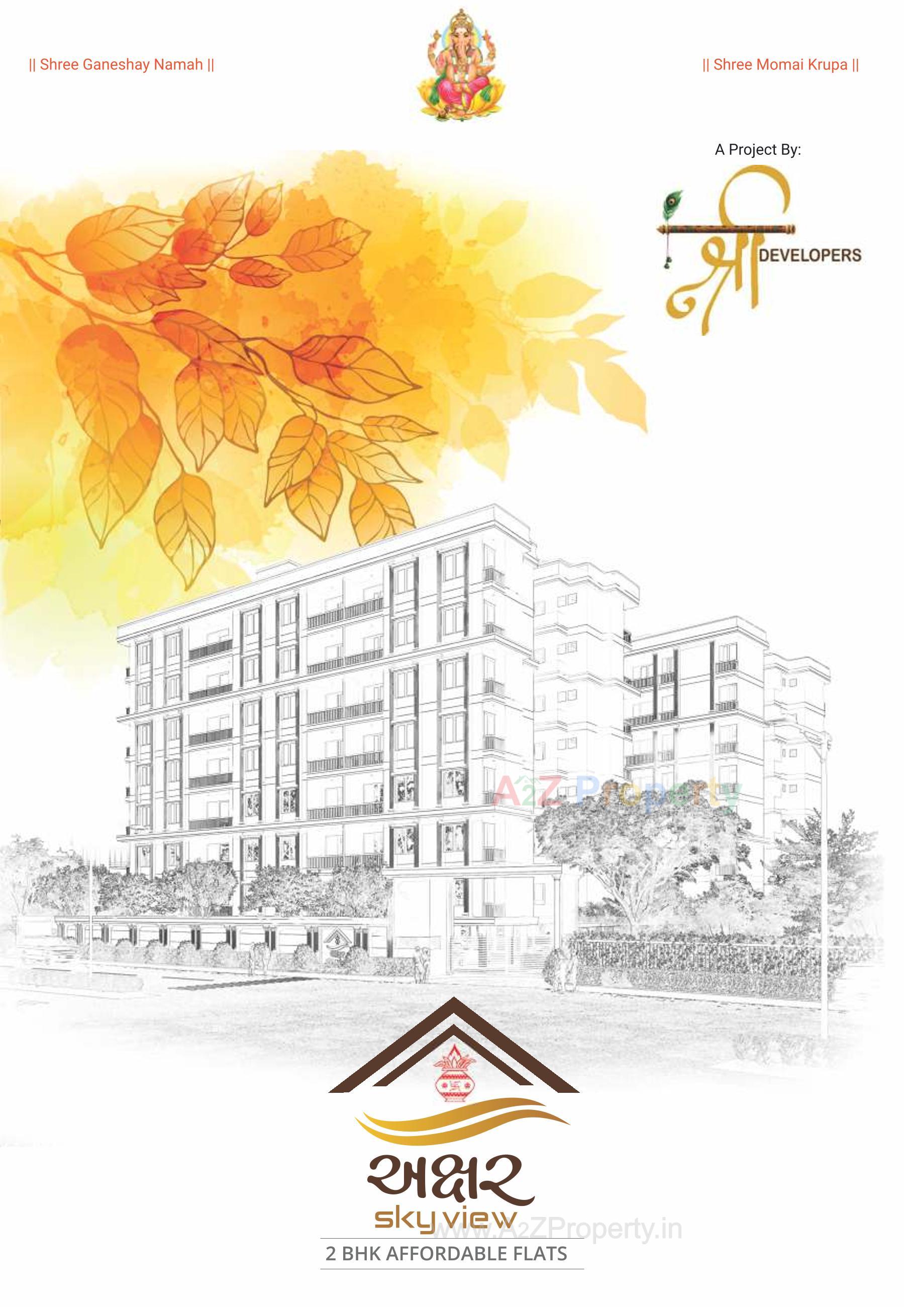  of real estate project Akshar Sky View located at Kalali, Vadodara, Gujarat