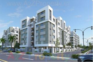 Elevation of real estate project Akshar Upavan located at Dabhoi, Vadodara, Gujarat