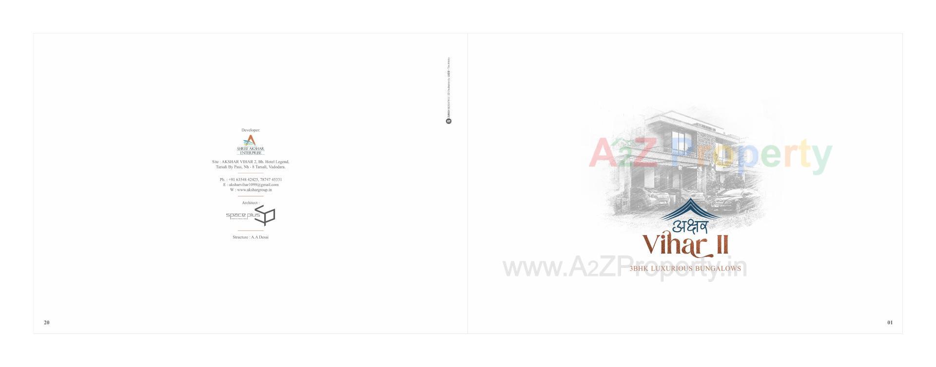  of real estate project Akshar Vihar Ii located at Tarsali, Vadodara, Gujarat