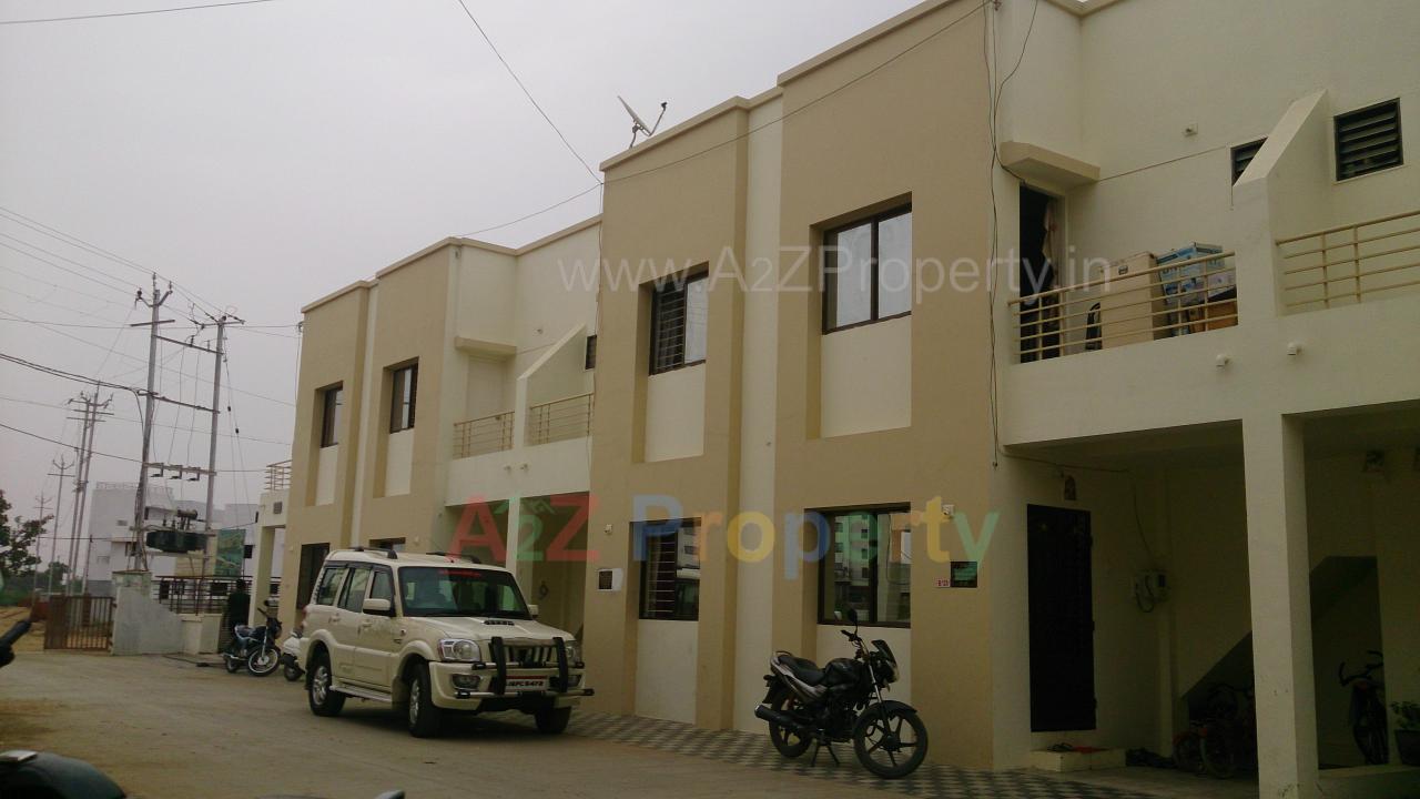 3D Elevation of real estate project Akshar Vintage located at Tarsali, Vadodara, Gujarat