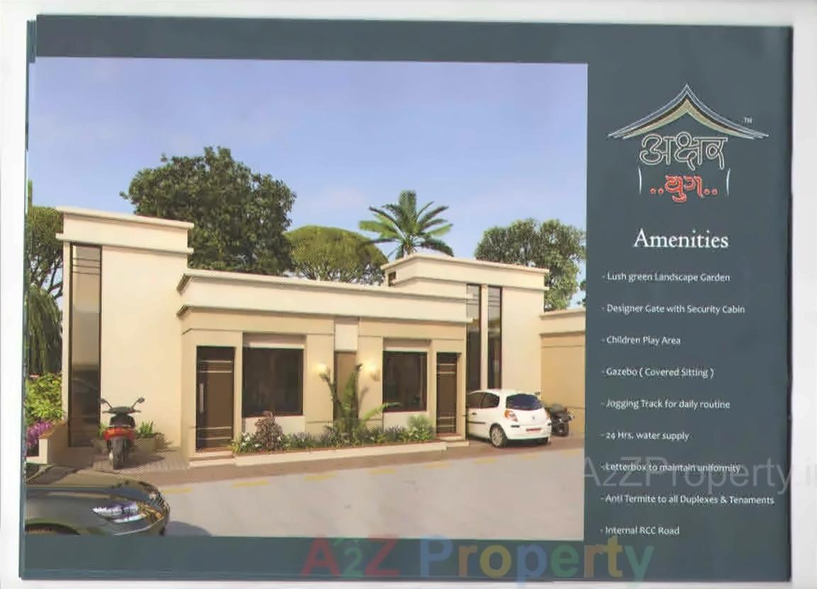 3D Elevation of real estate project Akshar Yug located at Pavlepur, Vadodara, Gujarat
